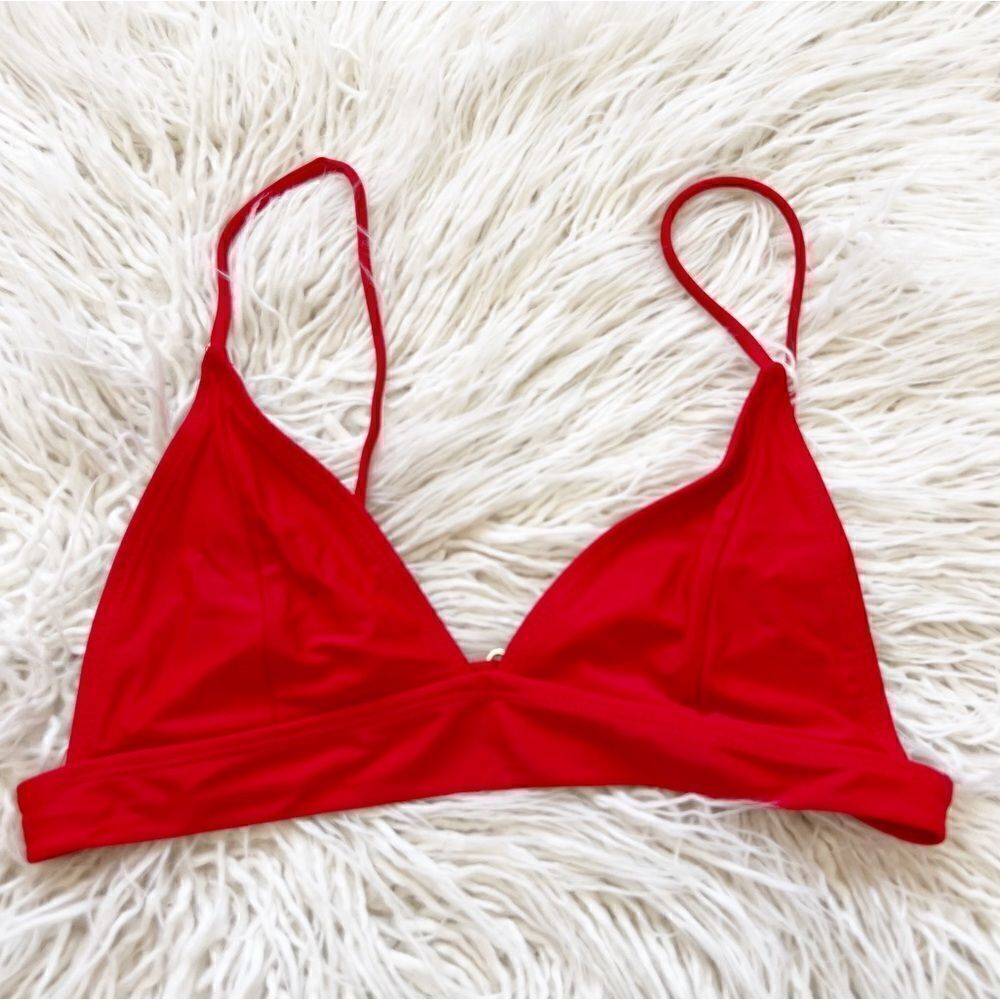 Red Zaful Bikini top 